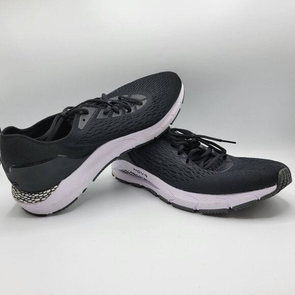 Under Armour Mens Hovr Sonic Running Shoes Bluetooth Size 12 Black & White main image 2